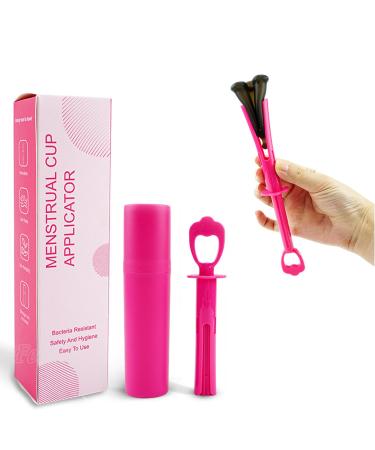 Menstrual Cup Applicator - Tampon Applicator - Period Cup Remover - Make Insertion Easy - for Menstrual Discs - Every Woman Can Now Use Menstrual Cups