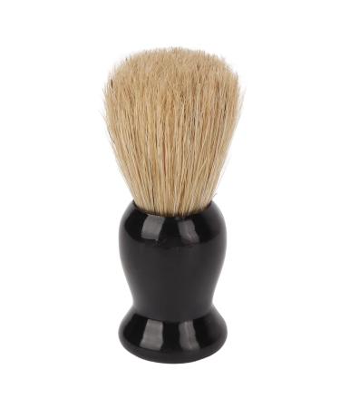 Premium Synthetic Beard Brush - Soft Bristles for Enhanced Shaving Cream Foam Curved Handle Lightweight & Portable - Ideal for Salons & Personal Use - Buy Online on GoSupps.com