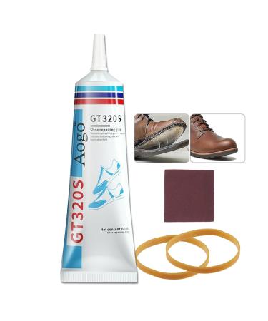 Shoe Glue Sole Repair-Super Strong Shoe Repair Glue-Glue For Shoes -Quick Dry Waterproof Non-Hardening-Shoe Sole glue for shoes repair soles Boots Leather High Heels-shoe goo (60ml x 1pcs)
