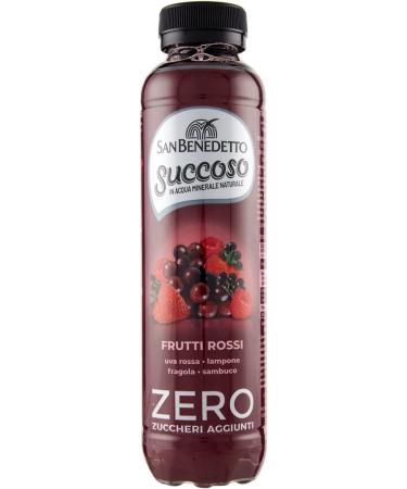24 x San Benedetto Succoso Fruits rouges zero PET sans sucre 40cl jus de fruits - Buy Online on GoSupps.com
