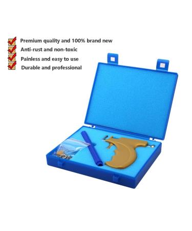Professional Ear Piercing Gun Kit with Sterling Silver & Surgical Steel Earrings - 16 Pairs for Salon or Home Use - Buy Online on GoSupps.com
