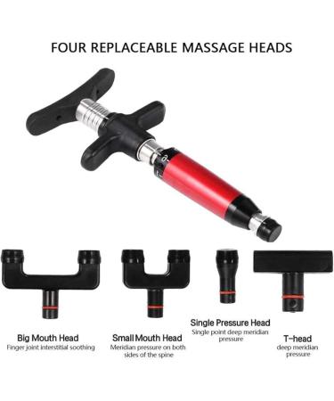 Chiropractic Adjustment Tool - 6 Levels Manual Spine Correction & Massage Device for Rehabilitation | Blue Spine Activator - Buy Online on GoSupps.com
