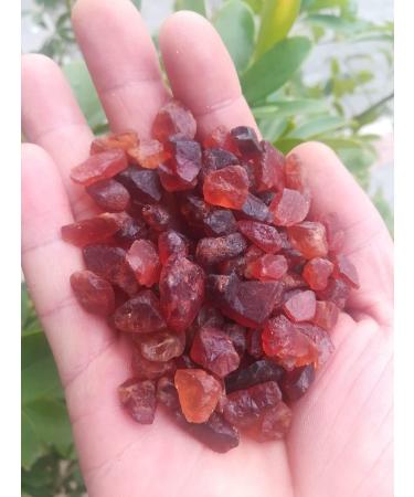 Crystal 97g Natural Rough rundum Stones and Minerals Reiki Crystal raw red Garnet for Making Jewelry - Buy Online on GoSupps.com