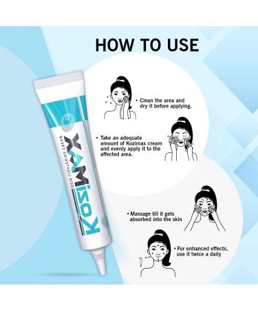 Digital Direction Kozimax Skin Lightening Cream 9g (Pack of 3) - Buy Online on GoSupps.com