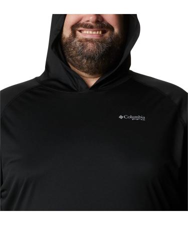 Columbia Men's Terminal Tackle Hoodie - Black/Cool Grey Logo 3X - Buy Online on GoSupps.com