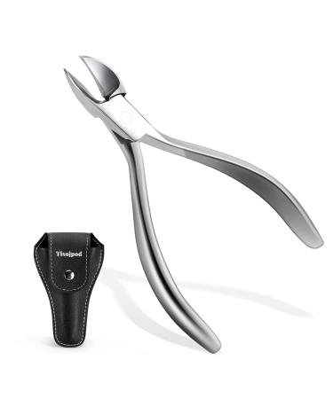 Toenail Clippers Professional Ingrown Nail Clippers for Men Women& Seniors Toenail Clippers for Thick Toenails Premium Quality Stainless Steel Nail Clippers with Super Sharp Curved Blades