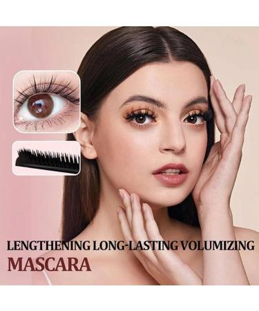 GARWAR Tubing Mascara Black & Brown Duo for Eyelash Makeup New Lengthening and Curling Mascara Long Lasting Waterproof and Sweatproof for Parties or Daily Use Black - Buy Online on GoSupps.com