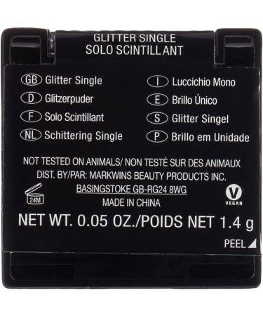 Wet n Wild Color Icon Glitter Single Eyeshadow - Hydrating Formula, Silky Texture, Professional Makeup Glitter - Nudecomer - Buy Online on GoSupps.com
