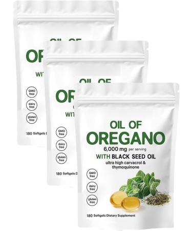 Resilia Oil of Oregano Softgels Huile de graines d'origan Re-silia 2025 huile d'origan Re-silia avec 6000 mg d'huile de graines noires riche en nutriments exp rience de bien- tre am lior (3)