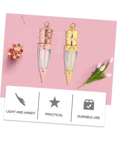 GALPADA 10pi ces Lip Gloss Tubes Radish Shape Mini Refillable Cosmetic Containers Portable for Travel Diy Lip Balm Bottles Set - Buy Online on GoSupps.com