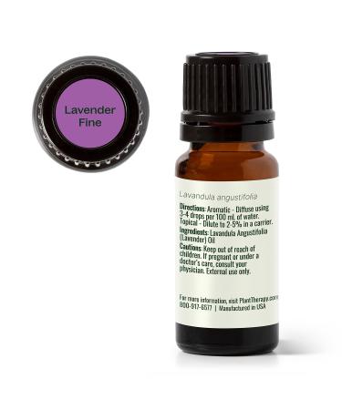 Plant Therapy Lavender Fine Essential Oil 10 mL (1/3 oz) 100% Pure Undiluted Therapeutic Grade - Buy Online on GoSupps.com