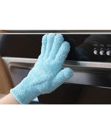 SEPTAM Cleaning Gloves Cleaning gloves household kitchen green (13 * 23cm) non-absorbent lint-free cloth - Buy Online on GoSupps.com