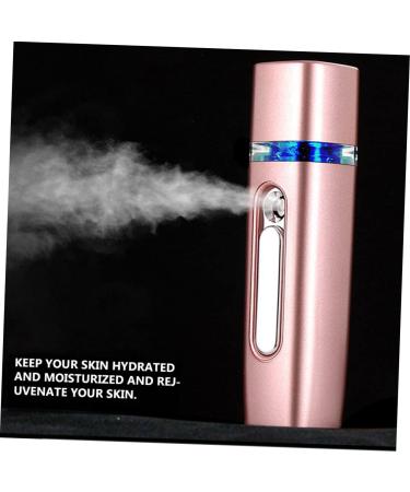 Mikinona Hydrating Instrument Face Hydrating Moisturizer Mist Sprayer Portable Face Steamer Facial Mini Face Steamer Moisturizer for Face Sprayer Moisturizing Sprayer for Skin Care Abs - Buy Online on GoSupps.com