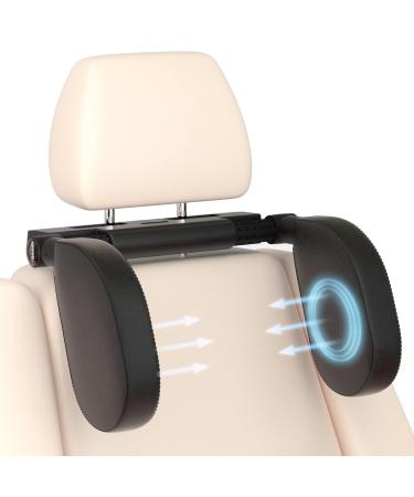 Oasser Car Seat Headrest Pillow Detachable and Adjustable Double Sided Support Headrest for Adult and Kids Easy to Install Suitable for Front Passenger Seat and Rear Seat Black Medium - Buy Online on GoSupps.com