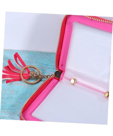 Ipetboom Stamp Plate Organizer Nail Print Stencil Card Holder Printing Deck Purse Holder Stand 16x12cm Rosy - Buy Online on GoSupps.com