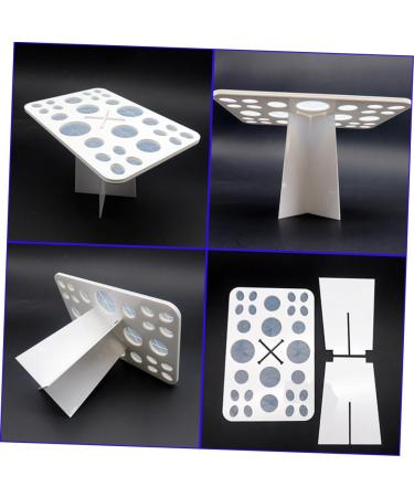 Beaupretty 26 Air Drying Rack - Premium Makeup Brush Holder & Storage for Cosmetics - White | International Shipping Available - Buy Online on GoSupps.com