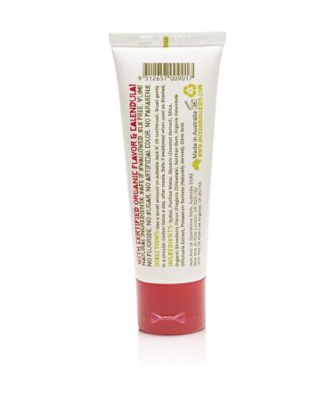 Jack N Jill Natural Calendula Toothpaste Fluoride-Free Strawberry - 1.76 oz | Buy Online for International Shipping - Buy Online on GoSupps.com