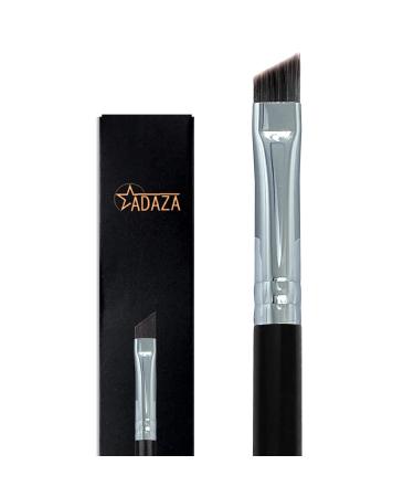 Adaza Makeup Brush With Fine Angled Feature  Premium Quality Precision Eyeliner Brushes Along With Ultra Thin Slanted Flat Angled And Cruelty-Free Synthetic Bristles Concealer Brush  Foundation Brush For Beauty Cosmetic ...