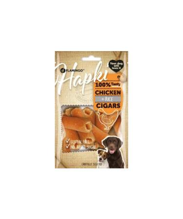 Flamingo Hondensnack Chick'n in Rice Cigar 85g 85g