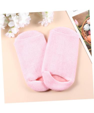 FRCOLOR 4 Pairs Exfoliating Mask Hand Moisturizing Gloves Womens Socks Hand Mask Glove Cotton Gloves for Lotion Socks Overnight Foot Moisturizing Socks Gel Gloves Feet Miss Essential Oil - Buy Online on GoSupps.com