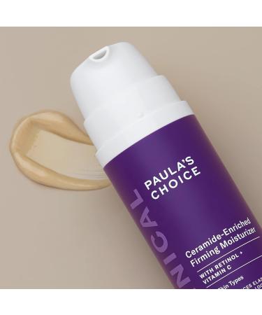 Paula's Choice CLINICAL Ceramide Enriched Firming Moisturizer with Retinol & Vitamin C - Anti-Aging & Wrinkles - 1.7 Ounce - Buy Online on GoSupps.com