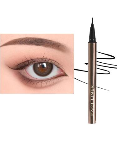 Voiakiu Waterproof Liquid Eyeliner - Smooth Eyeliner Pen to Use Long Lasting and Dry R | Women Eye Makeup Black/Brown/Blue/Purple Eyeliner - Buy Online on GoSupps.com