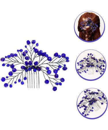 HAPINARY Bridal Wedding Comb Hair Combs for Women Accessories Zircon Hair Comb Wedding Hair Accessories for Brides Bride Wedding Headdress Hair Combs for Women Decorative Hair Insert Comb - Buy Online on GoSupps.com