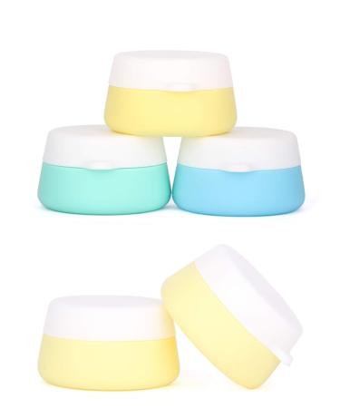 CHSEEO 3-Piece Silicone Travel Bottles & Cosmetic Containers - Nail Art Jars Lip Balm Cream Ointments & Jewelry Storage - Buy Online on GoSupps.com