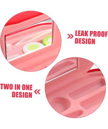 Buy Solustrie Double-Layer 2-in-1 Glasses Case for Kids - Stylish Sunglasses Travel Accessory with Mirror Film - Buy Online on GoSupps.com