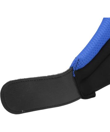 Spyminnpoo Neck Support - Breathable Sponge Collar for Neck Pain Relief High Elasticity for Office & Study Use - Blue - Buy Online on GoSupps.com