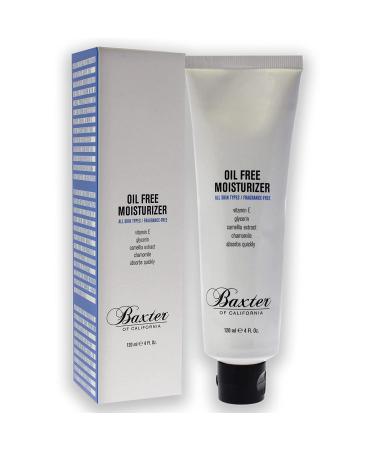 Baxter of California Oil Free Face Moisturizer for Men - Lightweight, Fragrance Free, 4 Fl Oz - Buy Online on GoSupps.com