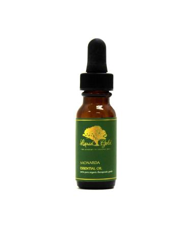 Liquid Gold Inc - 0.6 oz with Dropper - Premium Monarda Essential Oil - Pure Organic Natural Aromatherapy
