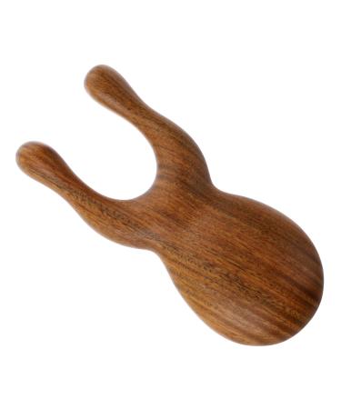 Gogogmy comb made of green sandalwood practical massage comb wear -resistant face massage device. Wear -resistant massage comb wear -resistant head massage devices portable massage comb