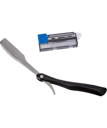 Kasho Captain R7 Folding Razor with 20 Blades - Premium Shaving Tool for Precision Grooming - International Shipping Available - Buy Online on GoSupps.com