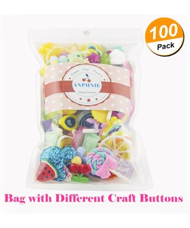 Slime Charms Cute Set - Assorted Fruits Candy Sweets Resin Cabochons for Crafts (Candy) - Buy Online on GoSupps.com