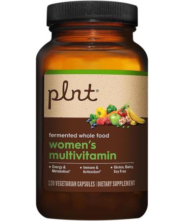 plnt Fermented Whole Food WomenaTMs Multivitamin (120 Vegan Capsules) 120 Count (Pack of 1) - Buy Online on GoSupps.com
