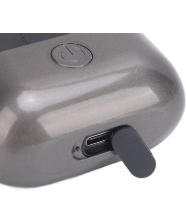 Premium Mini Electric Beard Trimmer - Self Grinding Cutter LED Screen USB Rechargeable Washable 60 Min Operation Lightweight & Portable for Men - Buy Online on GoSupps.com