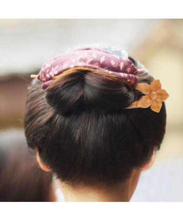 LALAFINA Wooden Hairpin Wedding Hair Clip Hair Styling Clip Decor Flower Hair Chopstick Women Wooden Hair Chopsticks Chinese Wood Hair Pin Flower Headpiece Vintage Hair Claw Bride - Buy Online on GoSupps.com