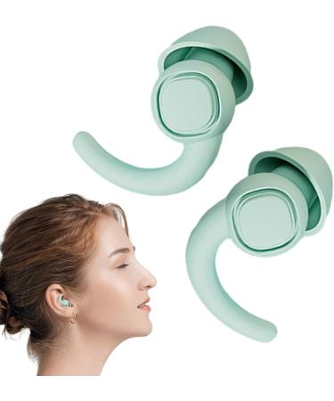 Ear Plugs for Sleeping Noise Cancelling | Reusable Ear Plugs | Noise Cancelling Calm Ear Plugs with Mini Storage Box Shakven Light Green - Buy Online on GoSupps.com