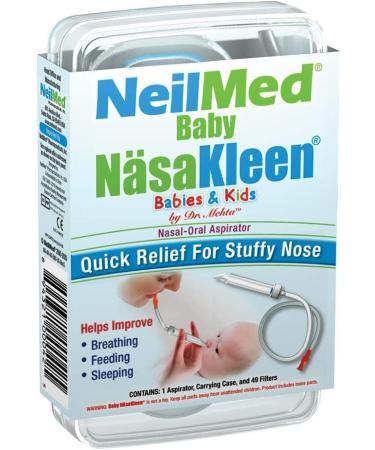 Nasal-Oral Aspirator for Babies & Kids | Squip Neilmed NasaKleen Kit - Buy Online on GoSupps.com