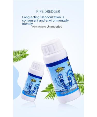 3-Bottle Pipeline Dredging Agent | Effective Sewage Cleaning & Deodorization for Kitchen & Bathroom - Buy Online on GoSupps.com