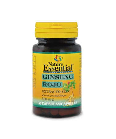 Nature Essential Ginseng Rojo 500 mg 50 capsules