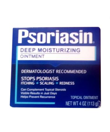 Psoriasin Deep Moisturizing Ointment 4 Oz (Pack of 2)