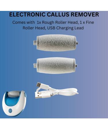 Electric Foot File Feet Hard Skin Remover Professional Callus Remover Foot Grinder Pedicure Foot Care & 100ml Conditioning Foot Cream - Buy Online on GoSupps.com