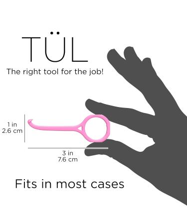 T L Invisalign Remover Tool - USA Made | Lifetime Replacements | Ortho Recommended Aligner & Retainer Remover | Pink 2 Pack | Top Accessories for Invisalign - Buy Online on GoSupps.com