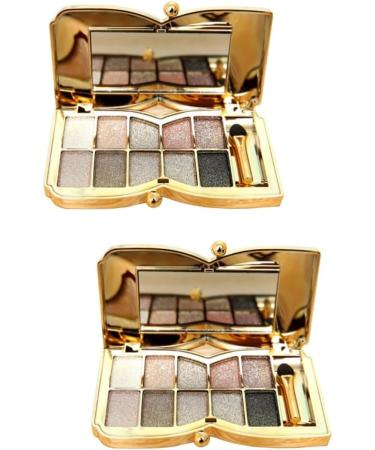 FOMIYES 2pcs Eye Shadow Palettes Eyeshadow Pallete Eyeshadow Palette Set Pearlescent 1 count (Pack of 1) As Shownx2pcs - Buy Online on GoSupps.com