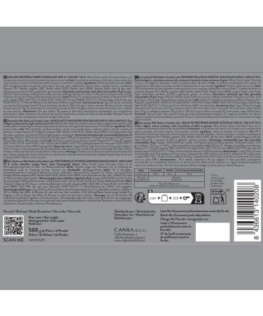 NDL Pro-Health Whey Protein Isolate - Isolated Protein Tones & Builds Muscle Mass Improves Your Workouts High Protein - Chocolate Fusion - by Rafa Nadal - Buy Online on GoSupps.com