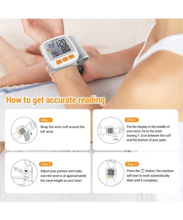 SCIAN Adjustable Wrist Blood Pressure Machine with Memory Function - Ideal for Home & Clinical Health Monitoring - Buy Online on GoSupps.com