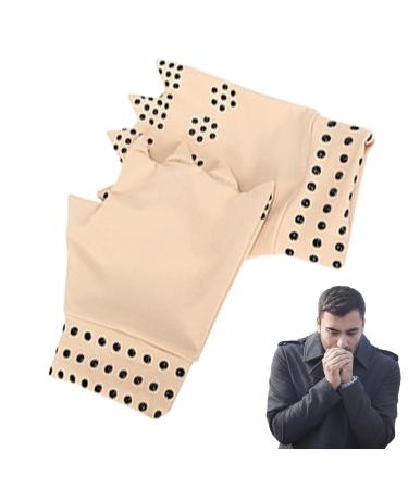 Pressure Care Gloves Half-Finger Silicone Joint Relief Hand Gloves - Rehabilitation Training Pressure Health Care Nursing Gloves Hand Relief Driving Gloves Outdoor Gloves Pintle - Buy Online on GoSupps.com