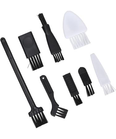 Portable Electric Shaver Cleaning Brush Set - 8pcs Sturdy PP Accessories for Optimal Grooming Care - Buy Online on GoSupps.com